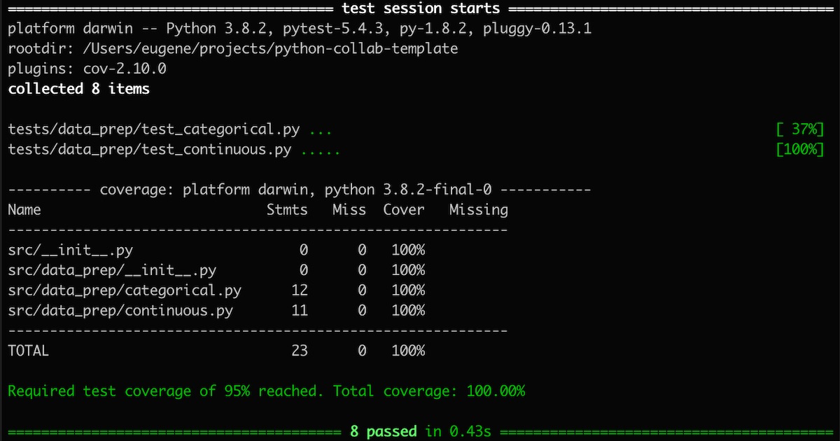 use pytest for python3 mac